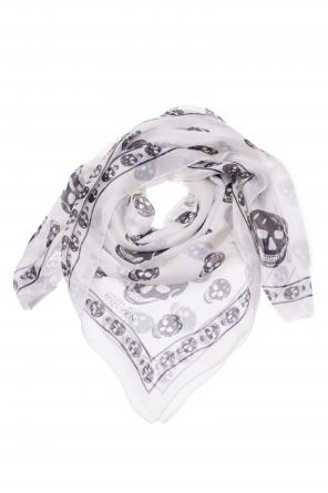 Chusta z nadrukiem w czaszki, zdjęcie 1 Chusta z nadrukiem w czaszki od Alexander McQueen